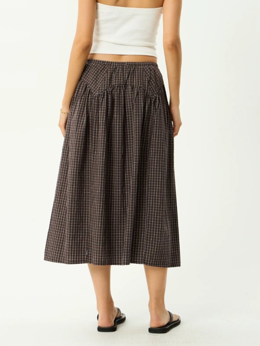 Afends Marlow Midi Skirt XS NWOT - Picture 3 of 5